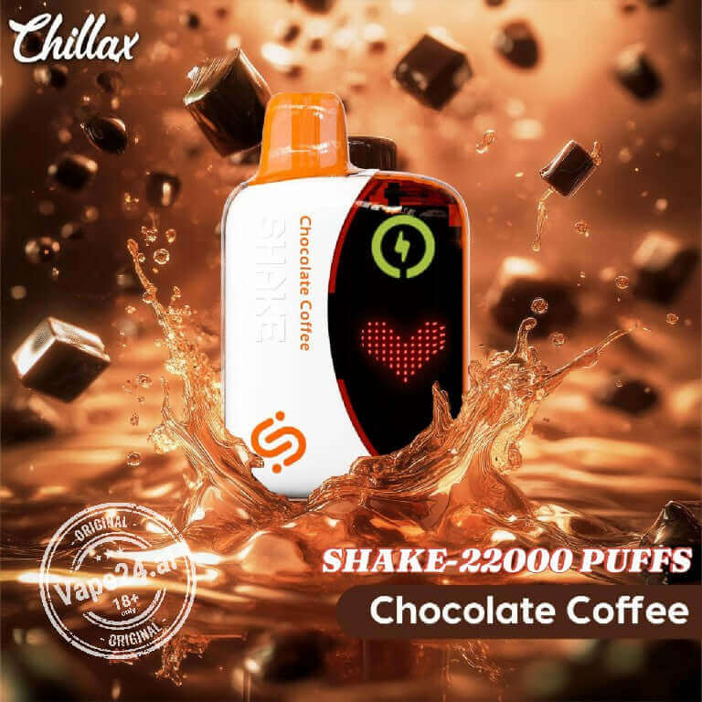 Chillax Shake 25000 Puffs Disposable Vape-Best Price in DubaiFLAVOR ::: Chocolate Coffee