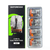 Vaporesso Luxe Q Replacement Pods 4-Pack, 3ml mesh pods for enhanced vaping performance.