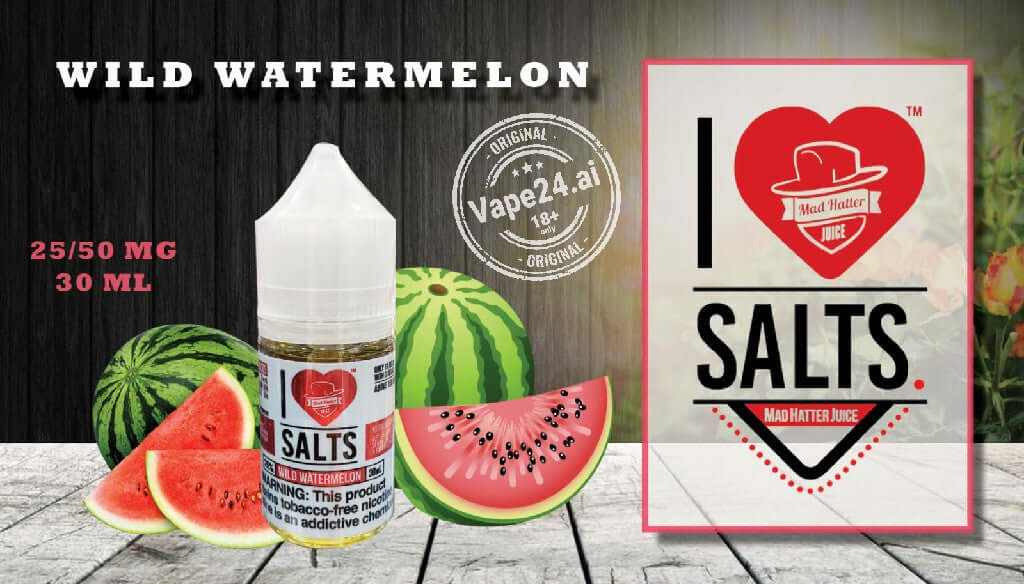 I Love Salt Vape E-Liquid 25MG & 50MG - All Flavors in Dubai Flavors ::: Wild watermelon