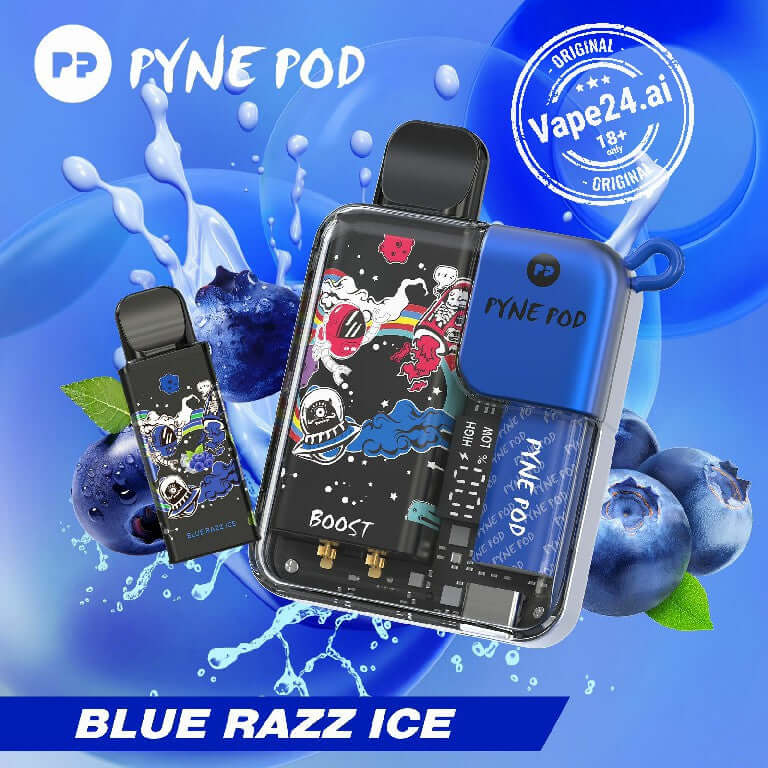 Pyne Pod 8000 Puffs Disposable Vape | Replaceable Pod | 50mg vape24.ai Pyne Pod 8000 Puffs Disposable Vape | Replaceable Pod | 50mg vape24.ai