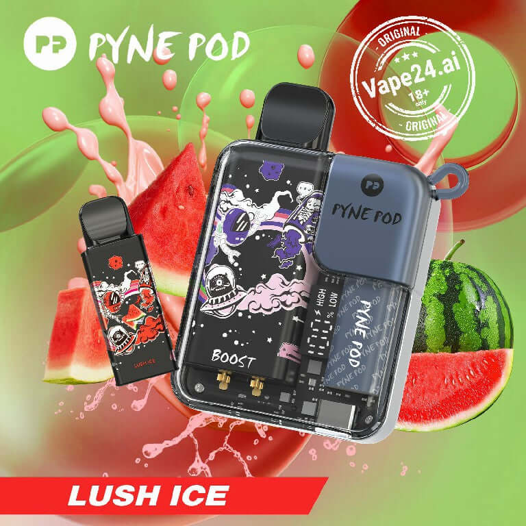 Pyne Pod 8000 Puffs Disposable Vape | Replaceable Pod | 50mg vape24.ai Pyne Pod 8000 Puffs Disposable Vape | Replaceable Pod | 50mg vape24.ai