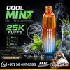 A promotional product graphic for a vape device labeled 'COOL MINT' by Vape24.Ai.