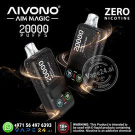 AIVONO AIM MAGIC 20000 Puffs Disposable Vape – 0% Nicotine in Dubai