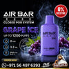 Air Bar Nano Zero Nicotine 1200 Puffs Disposable Vape Grape Ice