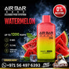 Air Bar Nano Zero Nicotine 1200 Puffs Disposable Vape  Watermelon
