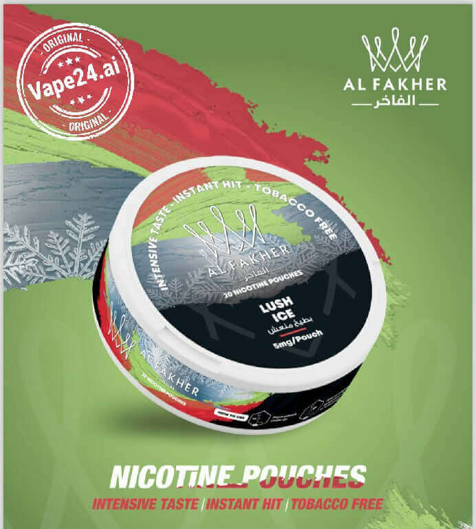 Al Fakher Nicotine Pouches - Best Price in Dubai, UAE Flavors-: Simply Mint