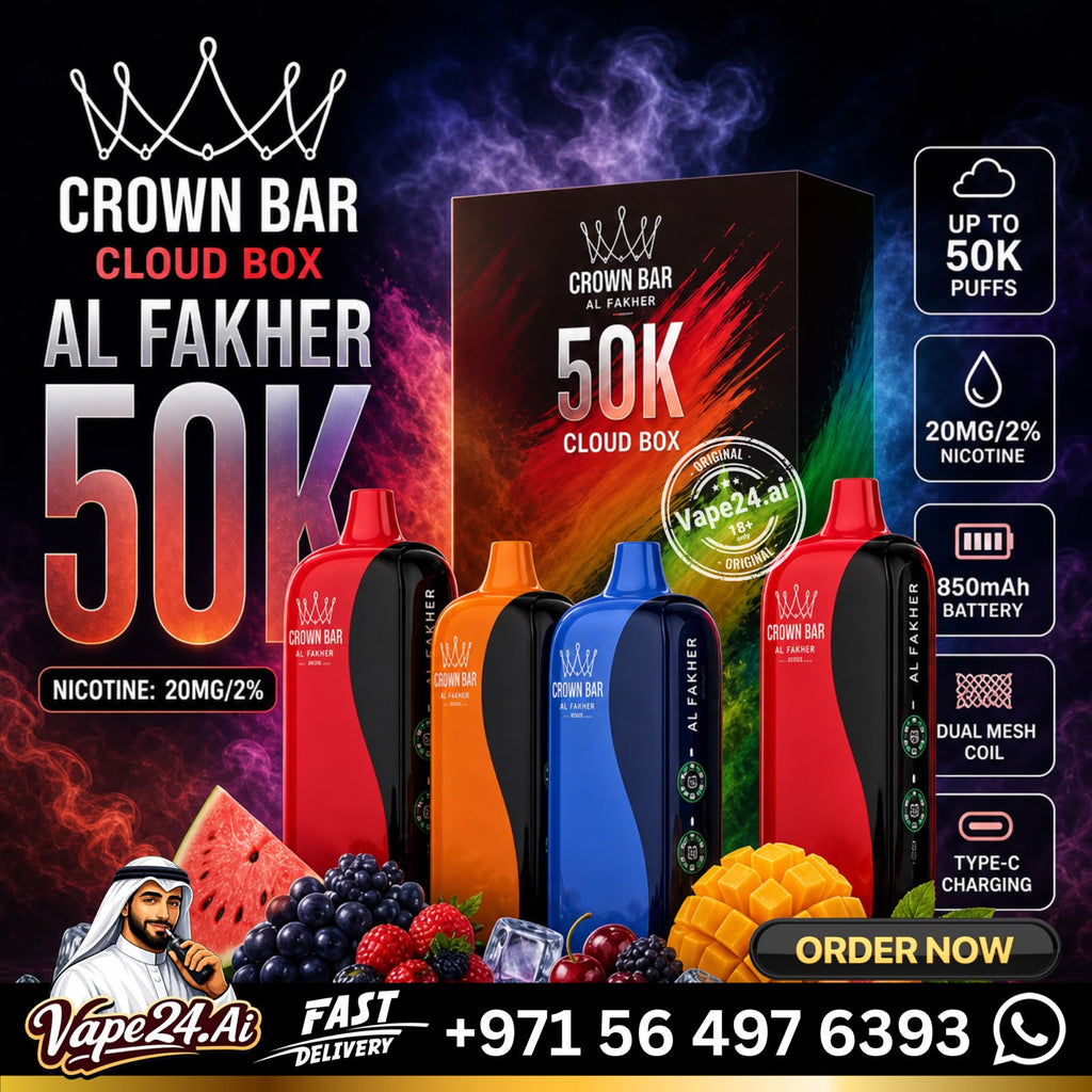 Al Fakher Crown Bar 50K Puffs