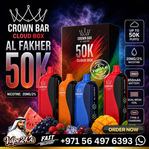 Al Fakher Crown Bar 50K Puffs