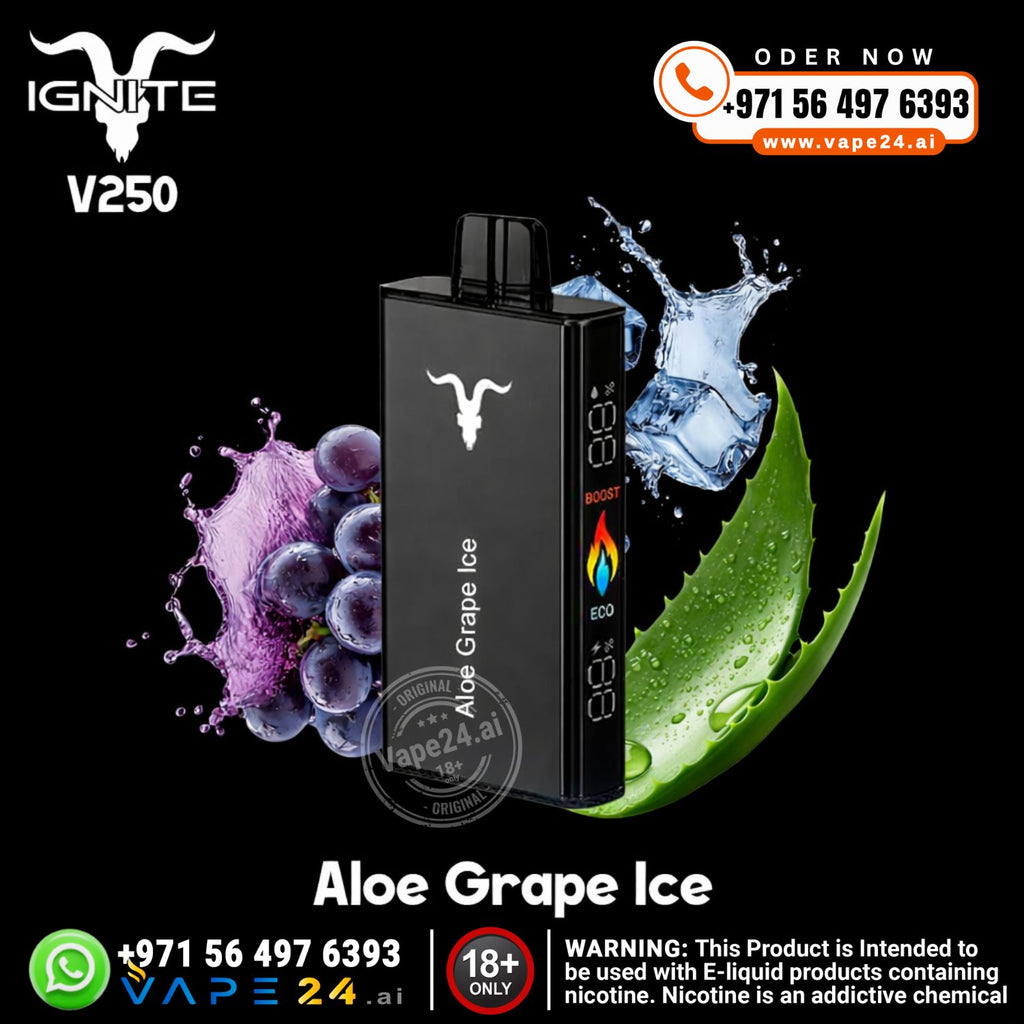 Ignite V250 25000 Puffs Vape 50mg Rechargeable Dubai vape24.ai Ignite V250 25000 Puffs Vape 50mg Rechargeable Dubai vape24.ai