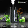 KangerTech Subox Disposable Vape featuring Aloe Grape flavor, up to 50,000 puffs, with adjustable airflow.