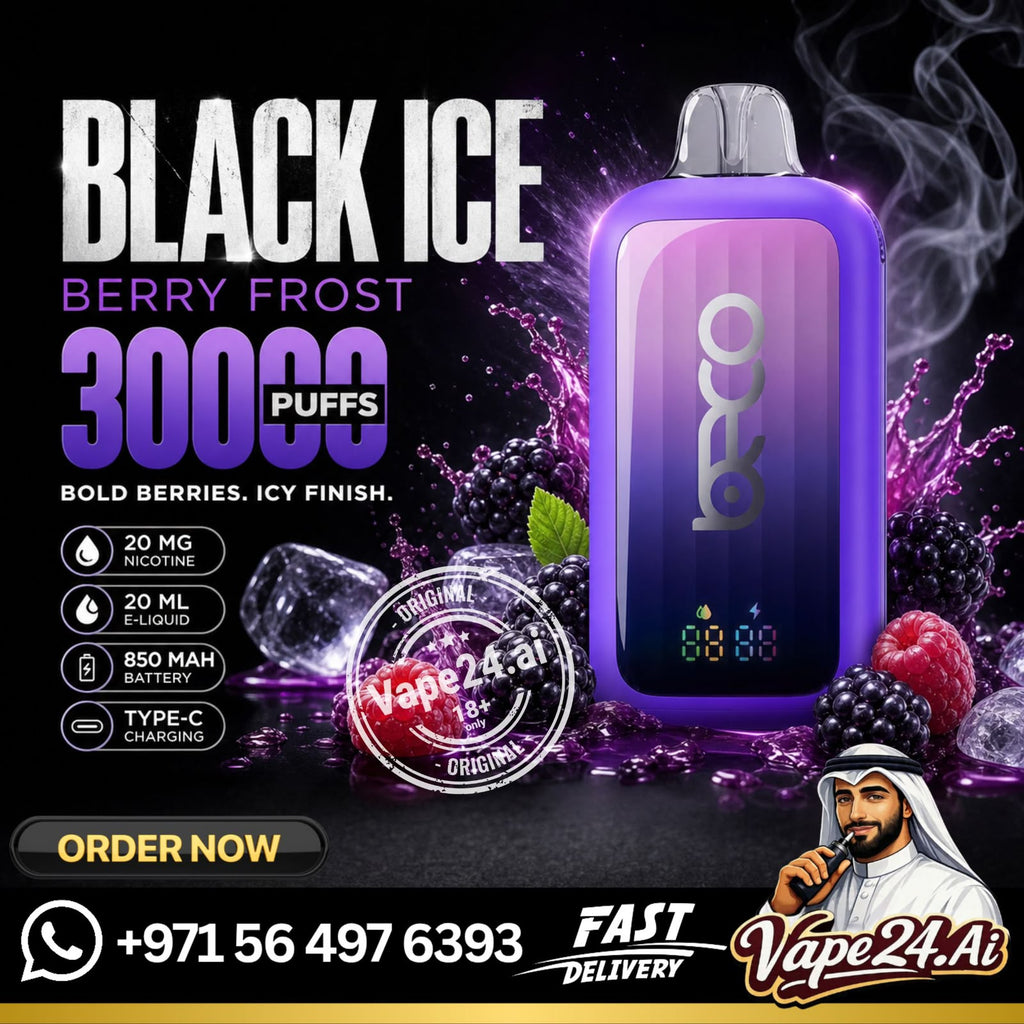 BECO POP 30K Puffs Rechargeable Disposable Vape Black Ice