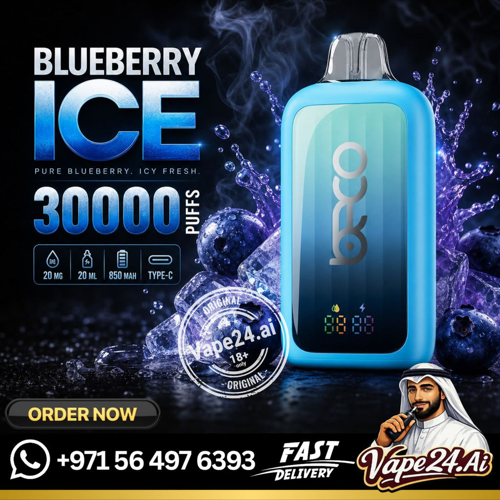 BECO POP 30K Puffs Rechargeable Disposable Vape Blueberry Ice