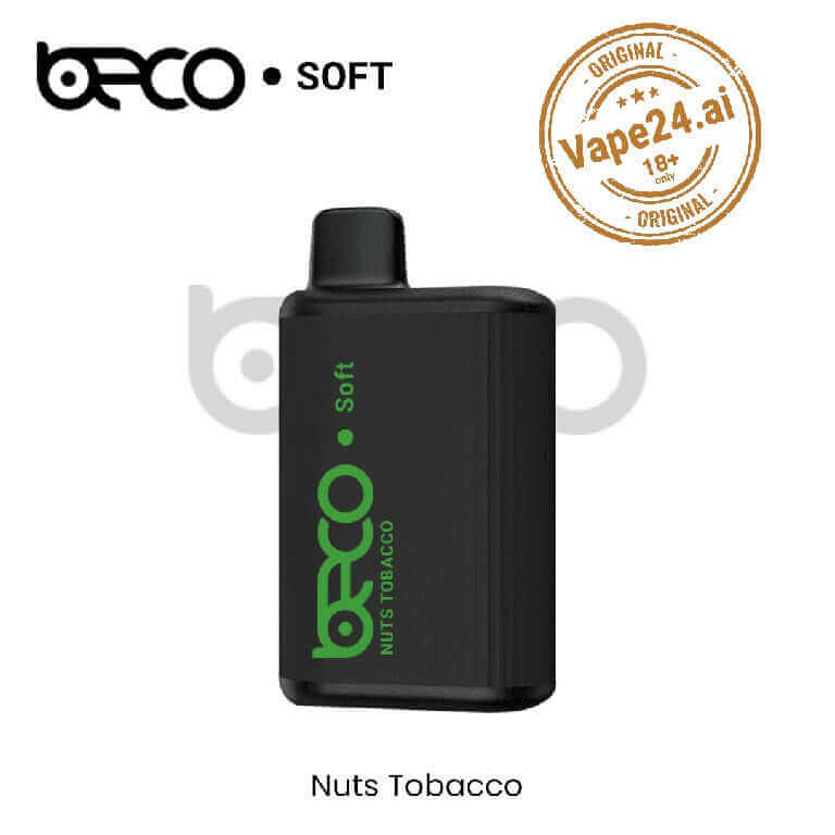 Buy BECO Soft 6000 Puffs Disposable Vape - 6000 Puffs UAEFLAVOR ::: Nut Tobacco