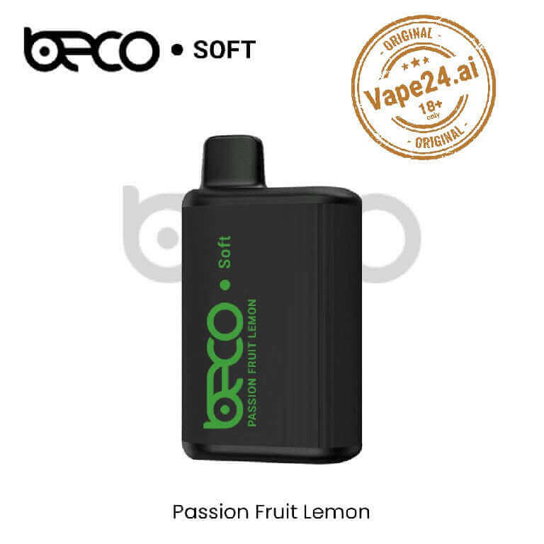 Buy BECO Soft 6000 Puffs Disposable Vape - 6000 Puffs UAEFLAVOR ::: Passion Fruit Lemon