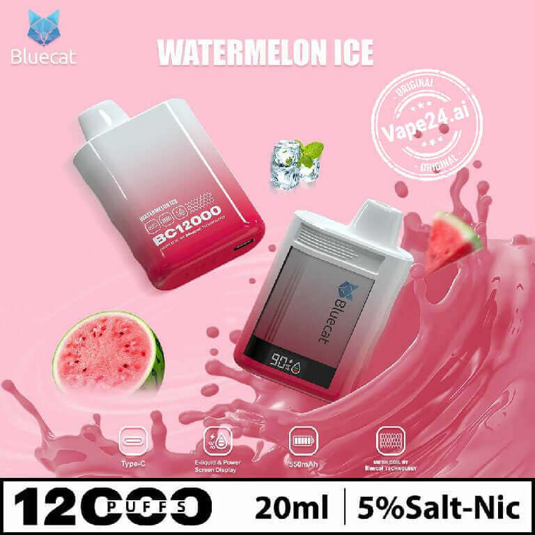 Bluecat 12K Puffs Vape Dubai Best Price & Flavors vape24.ai Bluecat 12K Puffs Vape Dubai Best Price & Flavors vape24.ai