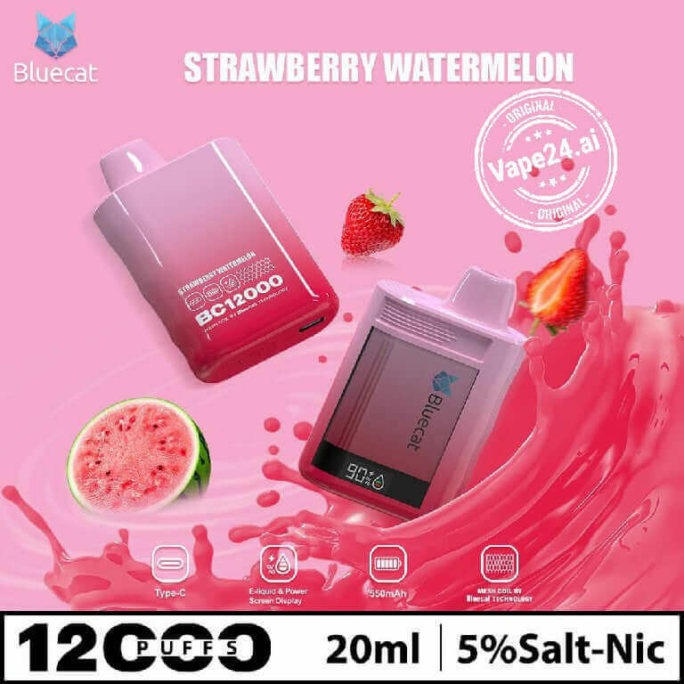 Bluecat 12K Puffs Vape Dubai Best Price & Flavors vape24.ai Bluecat 12K Puffs Vape Dubai Best Price & Flavors vape24.ai