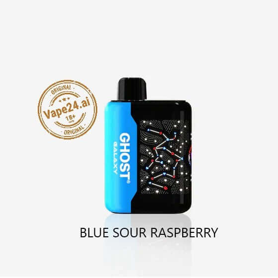 Buy Ghost Galaxy 25000 Puffs Disposable Vape Bar In Dubai Flavors: Blue Sour Raspberry