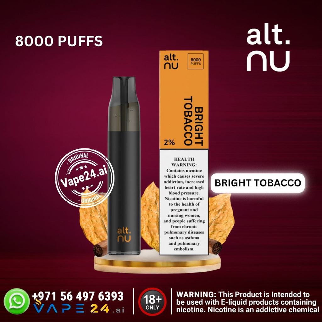 ALT NU 7 8000 Puffs Disposable Vape  2% in Dubai UAE