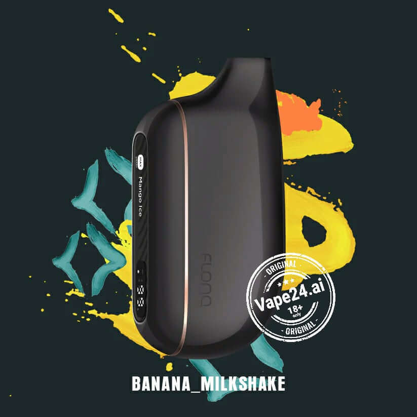 Malaki Flonq 10000 Puffs Max Smart 2% Nicotine Vape in Dubai Flavors ::: Banana Milkshake vape24.ai