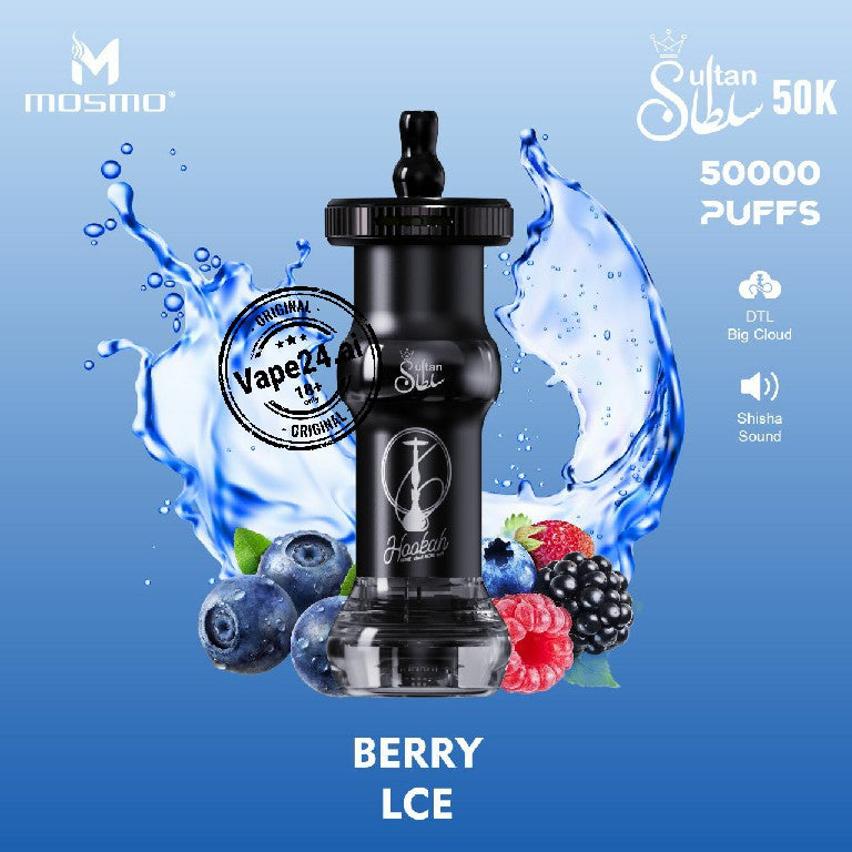 Mosmo Sultan 50000 Puffs (DTL) Disposable E-Hookah Dubai