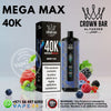 Al-Fakher-Crown-Bar-Mega-Max-40k-Puffs-Berry-Ice