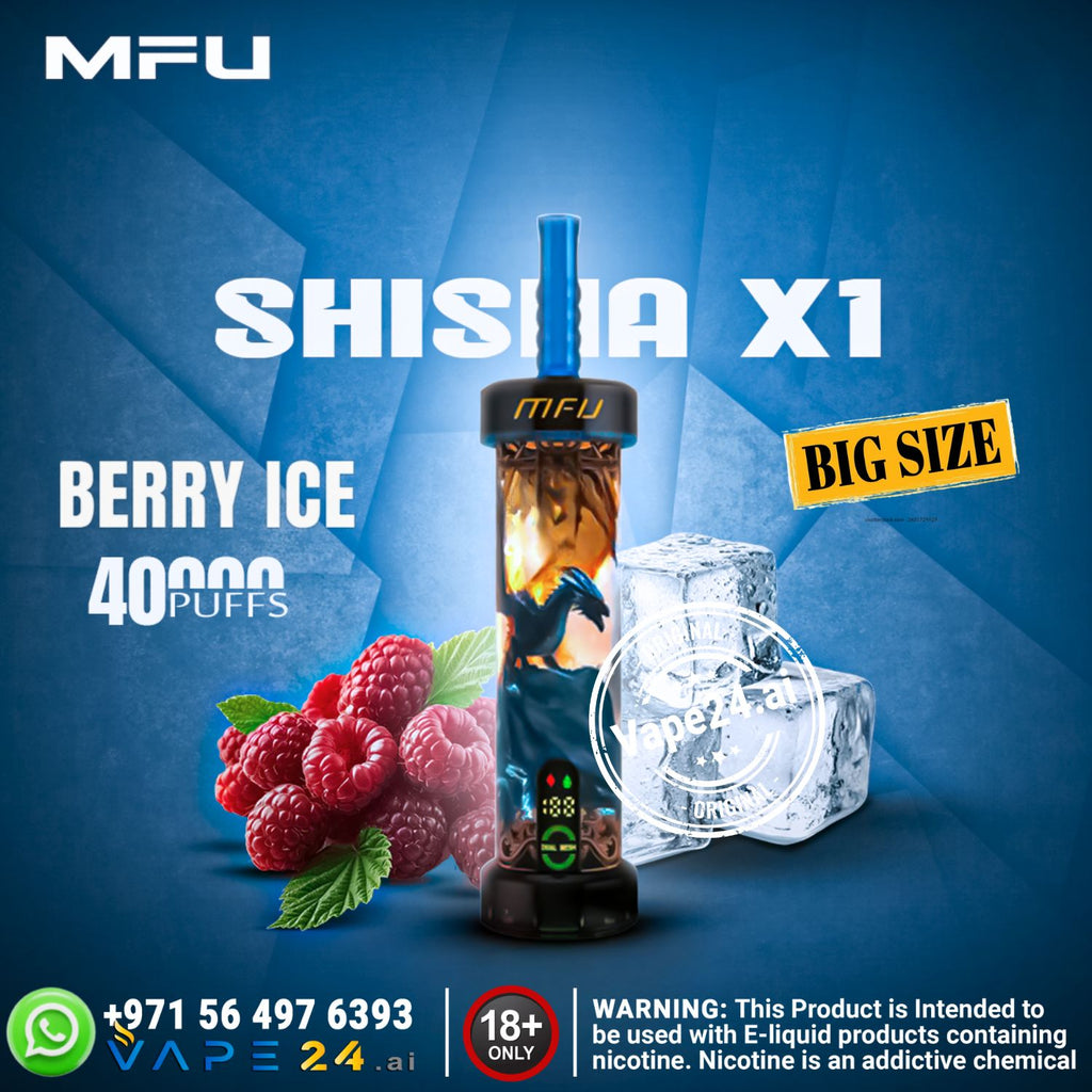 MFU Shisha X1 40000 Puffs Disposable Vape in UAE