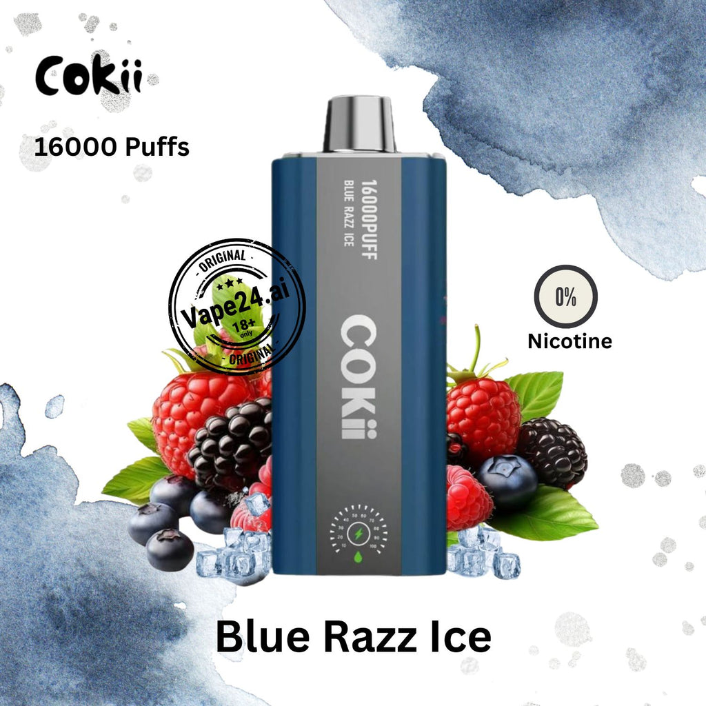 Cokii 16000 Puffs Zero Nicotine Disposable Vape in Dubai, UAE