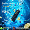 Vape device with blue and lemon theme, featuring VAAL branding and 500,000 puffs capacity.