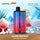 Crystal Fire Dual Flavour disposable vape, 18000 puffs, Slush Edition with blue and red slush flavors.