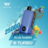 Wave Turbo 25,000 Puffs Disposable Vape – Buy in UAE Flavors: Blue Gummy