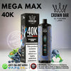 Al-Fakher-Crown-Bar-Mega-Max-40k-Puffs-Blueberry-Gum