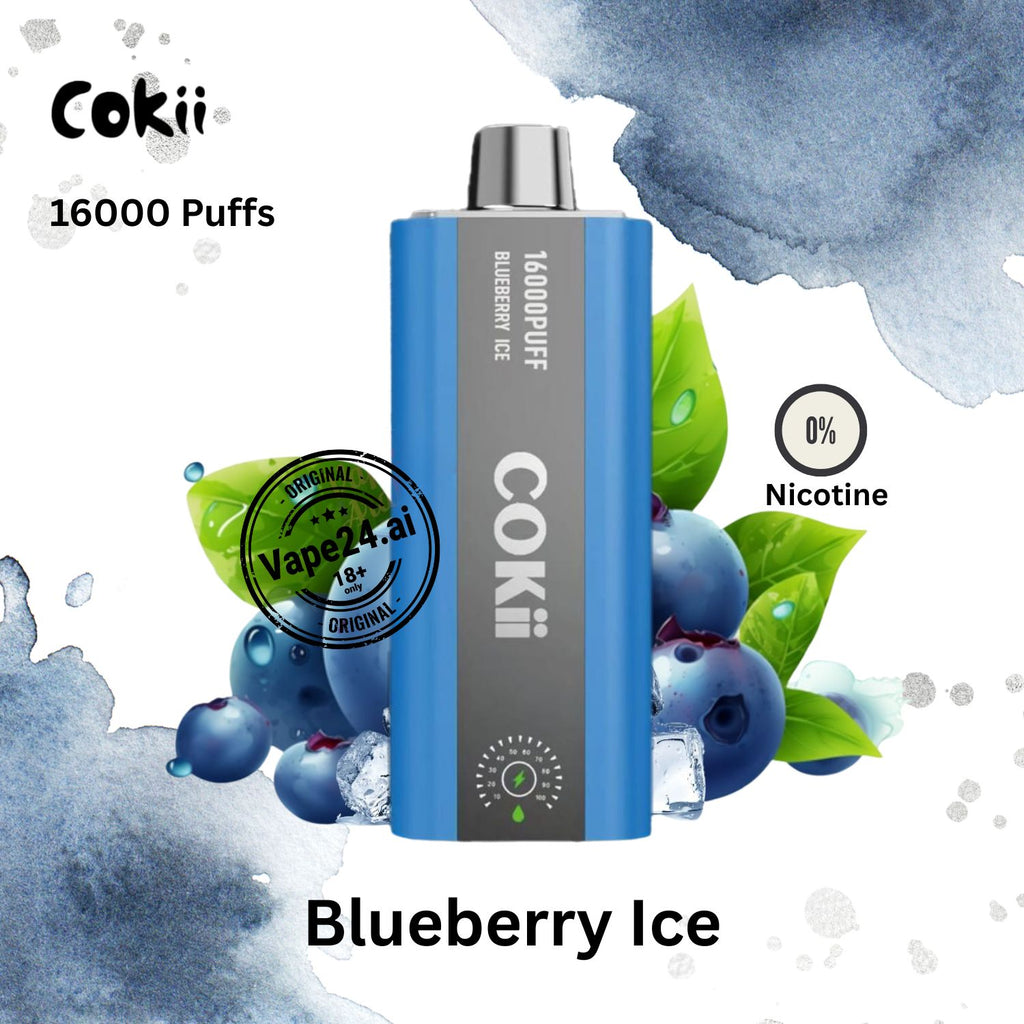 Cokii 16000 Puffs Zero Nicotine Disposable Vape in Dubai, UAE