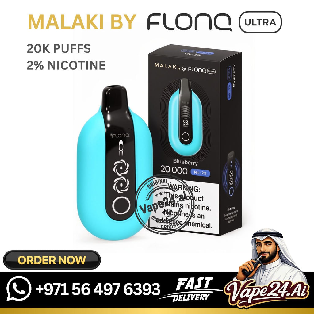 FLONQ Ultra 20000 Puffs Disposable Vape by MALAKI in Dubai, UAE