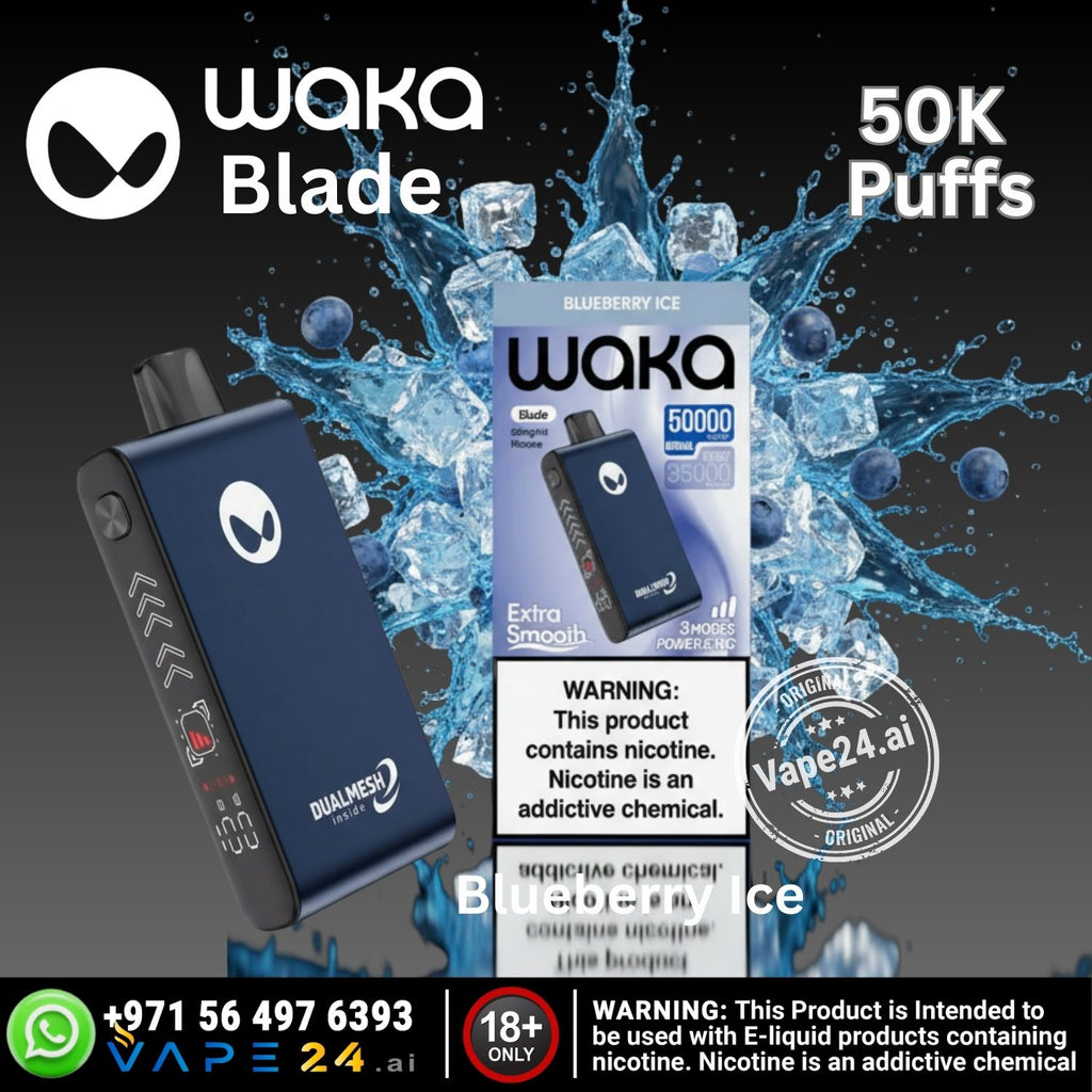 Waka Blade 50000 Puffs Disposable Vape – High Puff Device in UAE