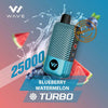 Wave Turbo 25,000 Puffs Disposable Vape – Buy in UAE Flavors: Blueberry Watermelon