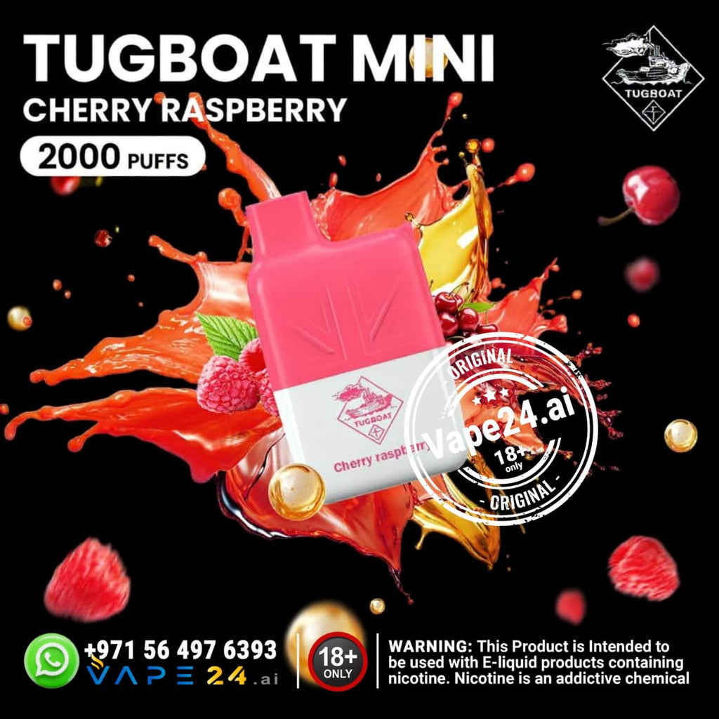 Tugboat Mini 2000 Puffs 2% Disposable Vape in UAE