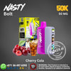 Nasty Bolt Hyperbeast 50K Puffs 50mg Disposable Vape in UAE