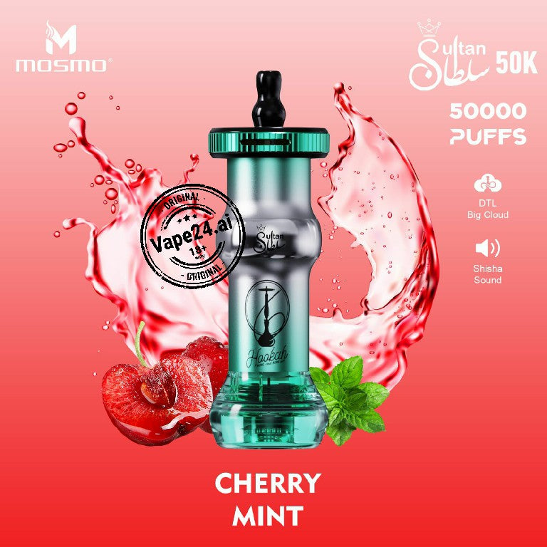 Mosmo Sultan 50000 Puffs (DTL) Disposable E-Hookah Dubai