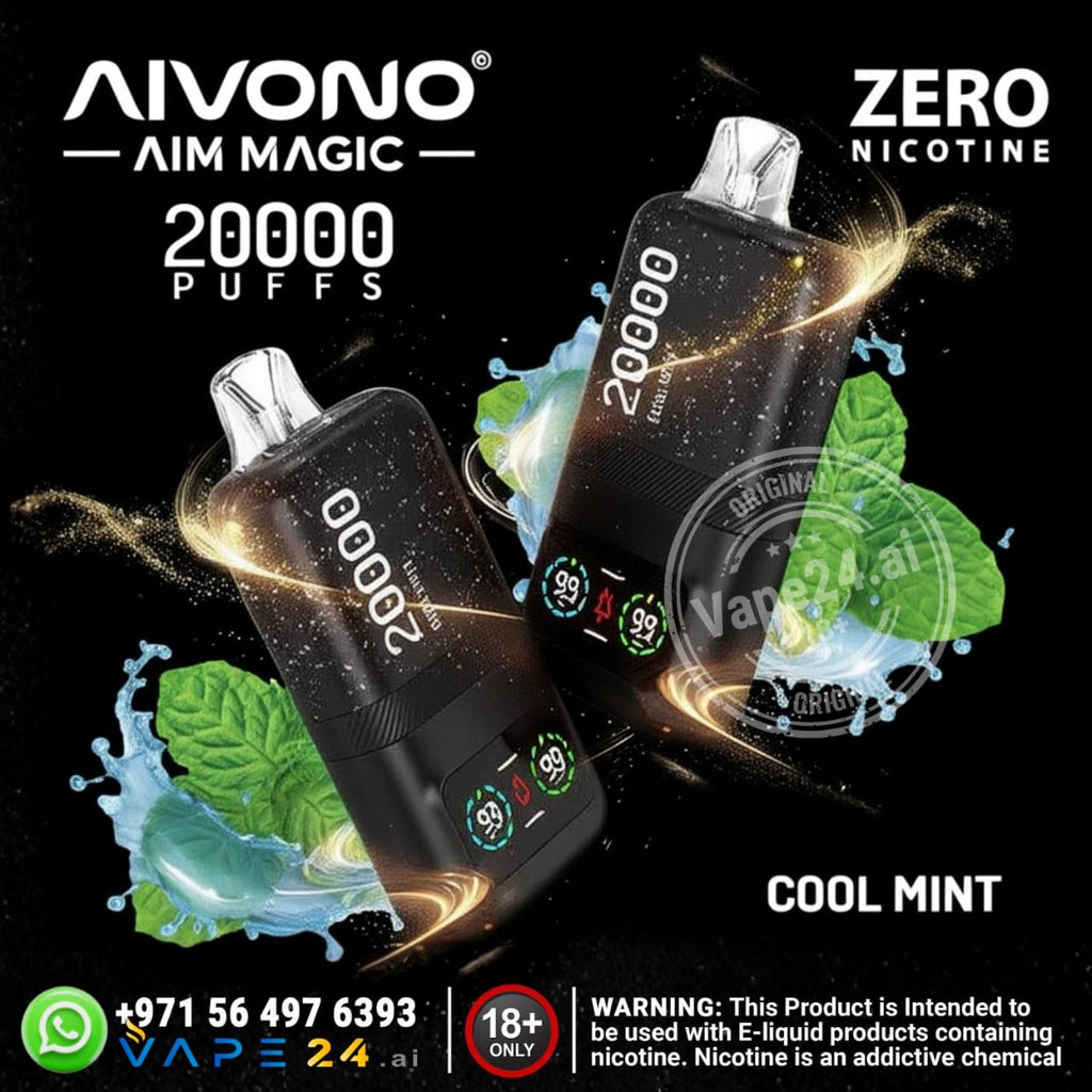 AIVONO AIM MAGIC 20000 Puffs Disposable Vape – 0% Nicotine in Dubai