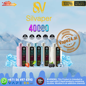 Silvaper 40000 Puffs Adjustable Vape - 4 Modes | 20MG in Dubai