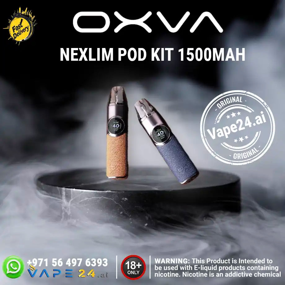 OXVA NeXLIM Pod System Kit 1500mAh – Buy in Dubai UAE Choose Model: Black Gold