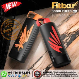 FITBAR 2% 30000 Puffs Vape – Long-Lasting and Flavorful Flavors: Apple Peach