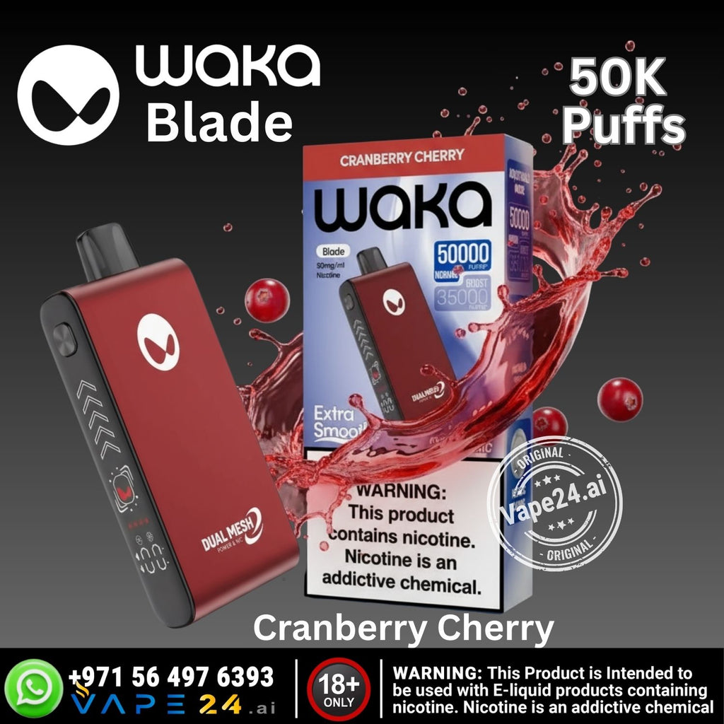 Waka Blade 50000 Puffs Disposable Vape – High Puff Device in UAE