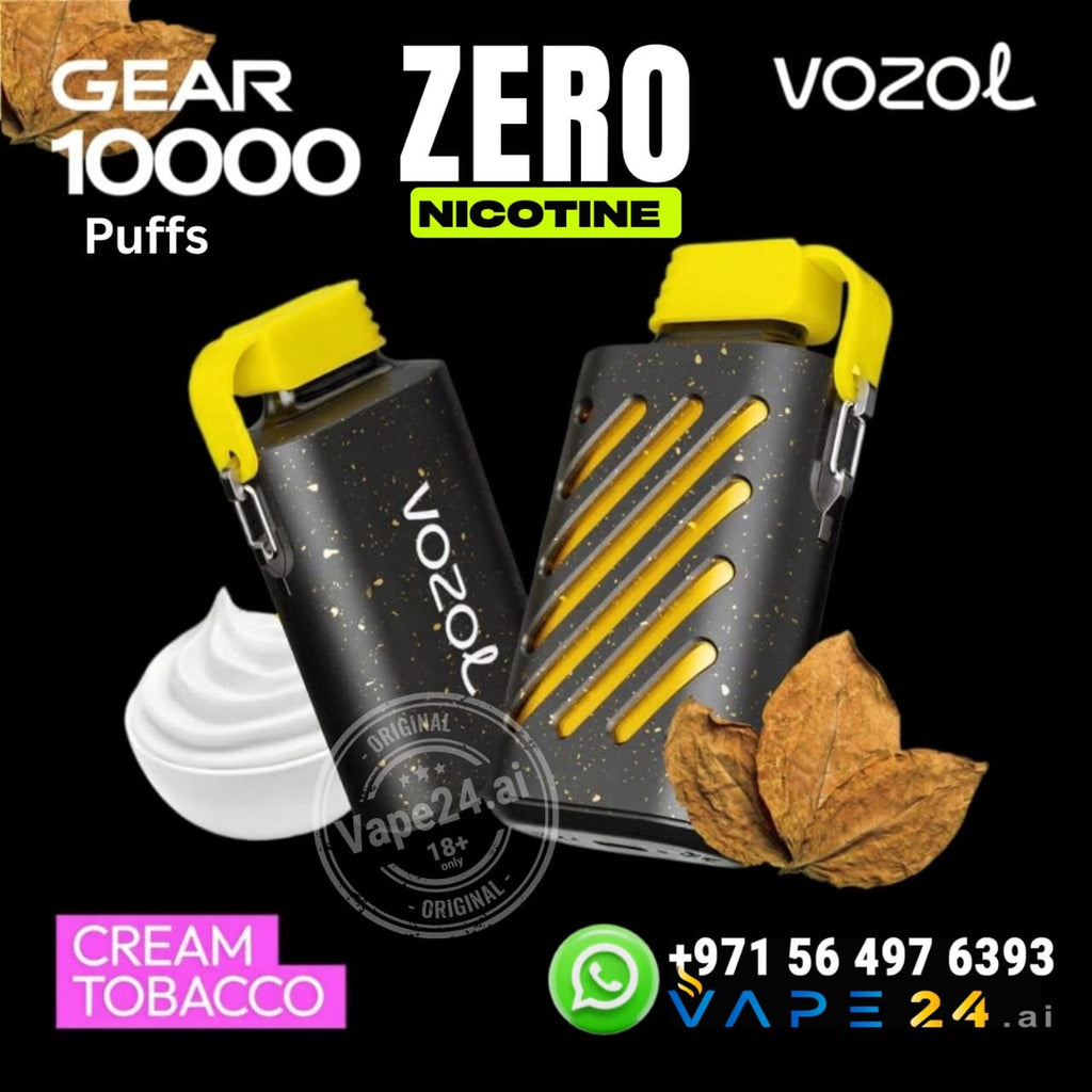 Vozol Gear 10000 Puffs Zero Nicotine (0%) Disposable Vape in Dubai