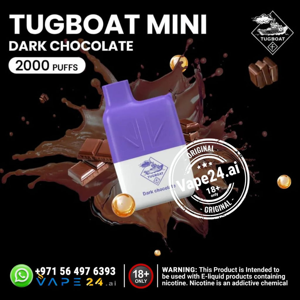 Tugboat Mini 2000 Puffs 2% Disposable Vape in UAE