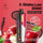 Elf Bar E-Shisha Luxe 30000 Double Apple flavor with fresh apples in the background and vape design.