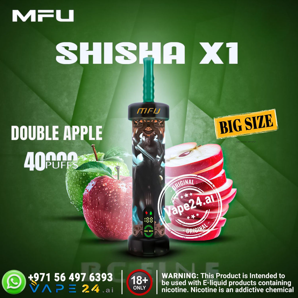 MFU Shisha X1 40000 Puffs Disposable Vape in UAE