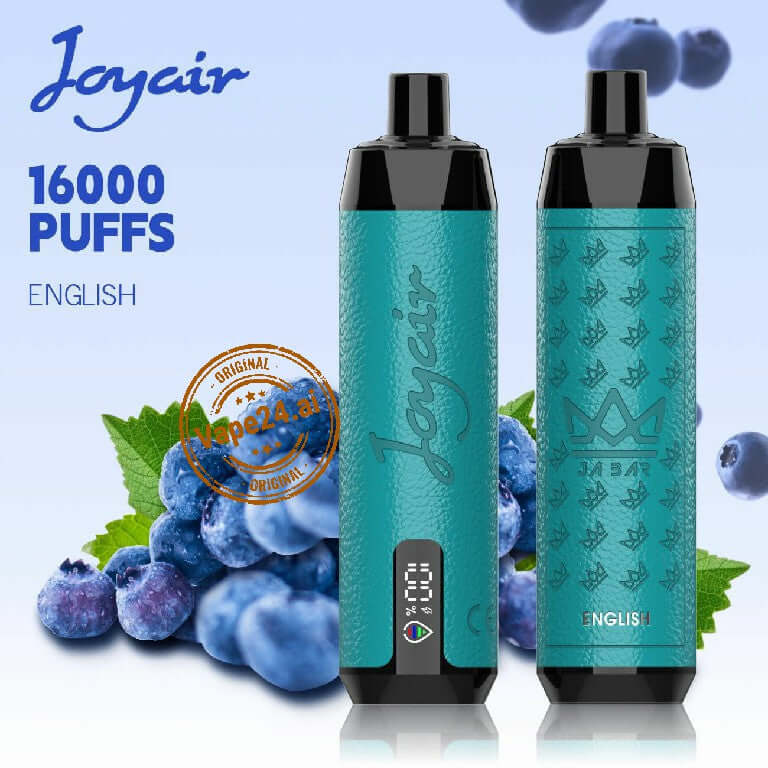 JOYAIR SHISHA 16000 Puffs Disposable Vape in Dubai – Buy Now Flavors: English