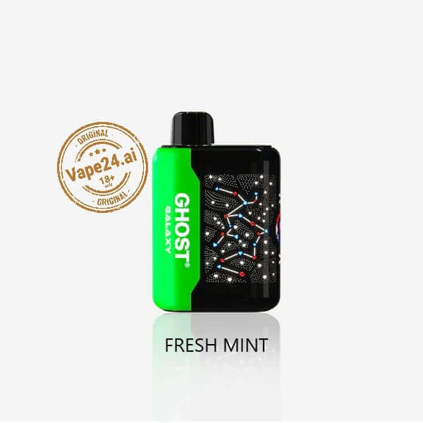 Buy Ghost Galaxy 25000 Puffs Disposable Vape Bar In Dubai Flavors: Fresh Mint