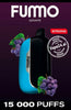 Fummo grape vape device with grapes and Vape24.ai logo on a dark background